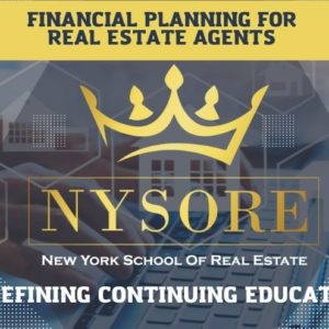 ZOOM: Financial Planning For Real Estate Agents (3hr)