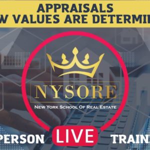 IN PERSON EVENT: Appraisals/How Values Are Determined