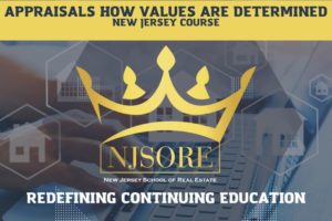 NJSORE: Appraisals / How Values are Determined