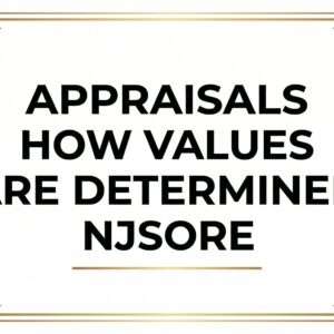 IN PERSON EVENT: Appraisals/How Values Are Determined NJSORE