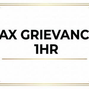 In-Person: Tax Grievance 1hr