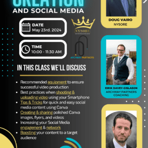 ZOOM: Content Creation & Social Media