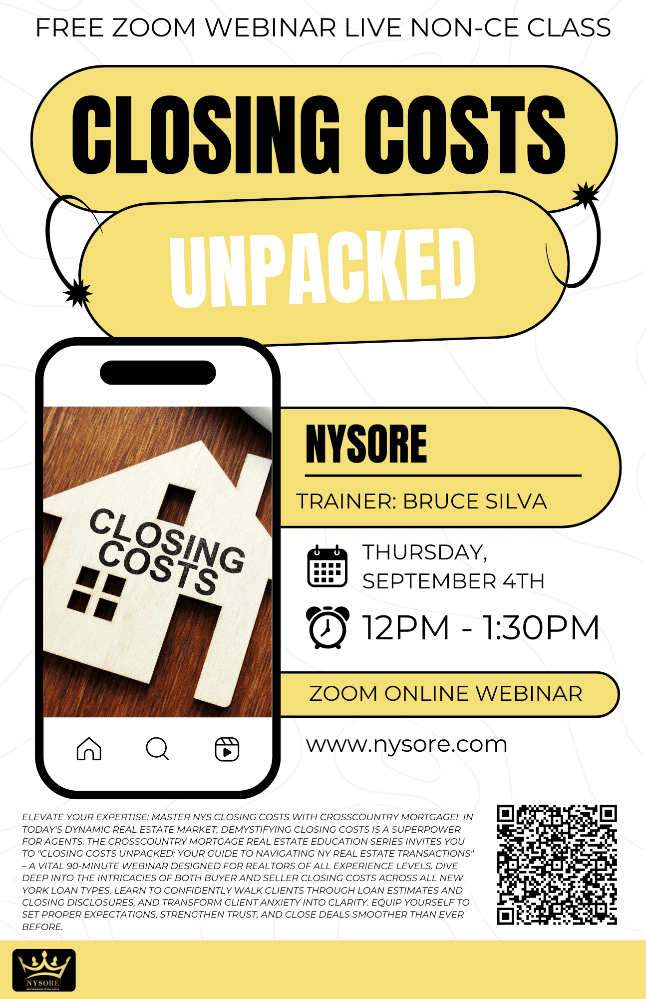 CLOSING COSTS flyer