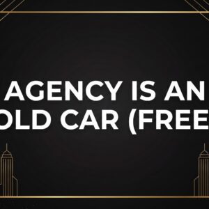 IN PERSON TRAINING: Agency Is An Old Car (FREE)